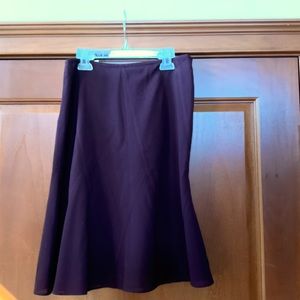 NWT Ann Taylor beautiful plum color skirt